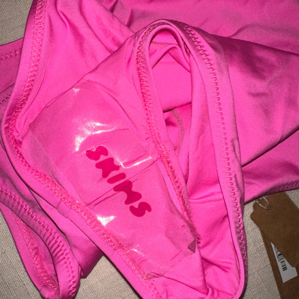 Skims Pink One-Piece Swimsuit - Picture 5 of 6